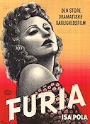 Furia 1947 movie poster Isa Pola