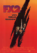 FX2 1991 movie poster Bryan Brown Brian Dennehy Rachel Ticotin Richard Franklin Guns weapons