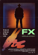 FX 1986 movie poster Bryan Brown Brian Dennehy Diane Venora Robert Mandel