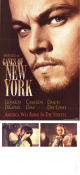 Gangs of New York 2002 movie poster Leonardo DiCaprio Cameron Diaz Daniel Day-Lewis Martin Scorsese Gangs