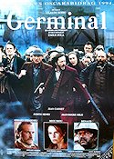 Germinal 1993 movie poster Jean Carmet Gerard Depardieu