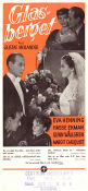 Glasberget 1953 movie poster Eva Henning Gunn Wållgren Hasse Ekman Gustaf Molander