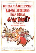 What´s Up Doc 1972 movie poster Barbra Streisand Ryan O´Neal Madeline Kahn Peter Bogdanovich Bikes