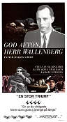 God afton herr Wallenberg 1990 movie poster Stellan Skarsgård Kjell Grede Find more: Nazi
