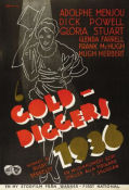 Gold Diggers of 1935 1935 movie poster Dick Powell Adolphe Menjou Gloria Stuart Busby Berkeley Musicals