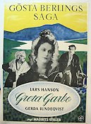 The Atonement of Gosta Berling 1924 movie poster Greta Garbo Lars Hanson Mauritz Stiller Writer: Selma Lagerlöf Mountains
