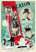 Le roi des Champs-Elysées 1934 movie poster Buster Keaton Paulette Dubost