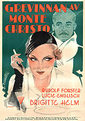 Die Gräfin von Monte-Christo 1932 movie poster Brigitte Helm Rudolf Forster Lucie Englisch Karl Hartl Smoking Eric Rohman art