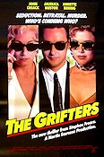 The Grifters 1990 movie poster John Cusack Annette Bening Stephen Frears
