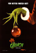 How the Grinch Stole Christmas 2000 poster Jim Carrey Ron Howard