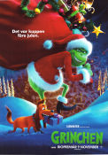 The Grinch 2018 movie poster Benedict Cumberbatch Yarrow Cheney Animation Holiday
