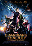 Guardians of the Galaxy 2014 movie poster Chris Pratt Vin Diesel Bradley Cooper James Gunn Find more: Marvel