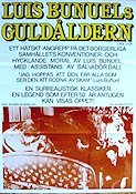 L´age d´or 1930 movie poster Gaston Modot Lya Lys Caridad de Laberdesque Luis Bunuel Writer: Salvador Dali