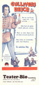Gulliver´s Travels 1939 movie poster Max Fleischer Animation