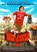 Gulliver´s Travels 2010 movie poster Jack Black Emily Blunt Jason Segel Rob Letterman
