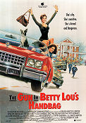 The Gun in Betty Lou´s Handbag 1992 movie poster Penelope Ann Miller Eric Thal Allan Moyle Cars and racing Police and thieves