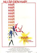 Hair 1979 poster John Savage Milos Forman