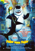 Shark Tale 2004 movie poster Will Smith Bibo Bergeron Animation Fish and shark