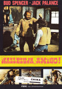 Si puo fare amigo 1972 movie poster Bud Spencer Jack Palance Francisco Rabal Maurizio Lucidi