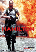 Hamilton 1998 movie poster Peter Stormare Lena Olin Mark Hamill Thomas Hedengran Harald Zwart Writer: Jan Guillou