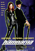 The Avengers 1998 movie poster Sean Connery Uma Thurman Ralph Fiennes Jeremiah S Chechik From TV