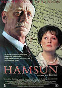 Hamsun 1996 movie poster Max von Sydow Ghita Nörby Jan Troell Norway