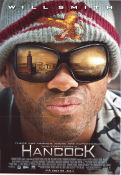 Hancock 2008 movie poster Will Smith Charlize Theron Jason Bateman Peter Berg Glasses