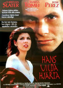 Untamed Heart 1993 movie poster Christian Slater Marisa Tomei Rosie Perez Tony Bill