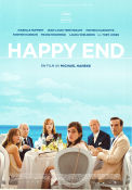 Happy End 2017 movie poster Isabelle Huppert Jean-Louis Trintignant Mathieu Kassovitz Michael Haneke Beach