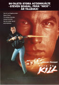 Hard to Kill 1990 movie poster Steven Seagal Kelly LeBrock William Sadler Bruce Malmuth