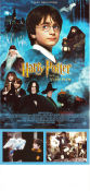 Harry Potter and the Sorcerer´s Stone 2001 movie poster Daniel Radcliffe Alan Rickman Chris Columbus Writer: J K Rowling