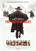 The Hateful Eight 2015 movie poster Samuel L Jackson Kurt Russell Jennifer Jason Leigh Quentin Tarantino