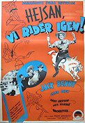 Buck Benny Rides Again 1940 poster Jack Benny