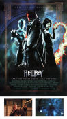 Hellboy 2004 movie poster Ron Perlman Doug Jones Selma Blair Guillermo del Toro From comics