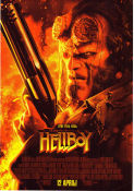 Hellboy 2019 movie poster David Harbour Milla Jovovich Ian McShane Neil Marshall From comics