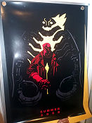 Limited edition Hellboy II Summer 2008 No 1535 of 2008 San Diego Comic Con Signed 2008 poster 