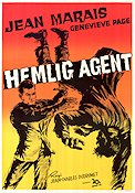 L´honorabale Stanislas agent secret 1963 movie poster Jean Marais Genevieve Page Maurice Teynac Jean-Charles Dudrumet Agents