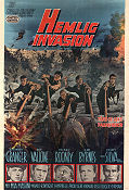 The Secret Invasion 1964 movie poster Stewart Granger Henry Silva Mickey Rooney Roger Corman