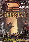 Henry V 1996 movie poster Paul Scofield Derek Jacobi Christian Bale Kenneth Branagh Writer: William Shakespeare