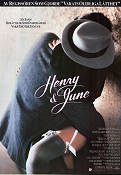 Henry and June 1990 poster Fred Ward Philip Kaufman