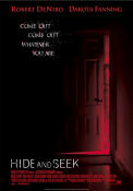 Hide and Seek 2004 poster Robert De Niro John Polson
