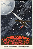 Himmelskibet 1918 movie poster Gunnar Tolnaes Zanny Petersen Holger-Madsen Denmark