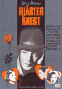 Hjärter knekt 1950 movie poster Margareta Fahlén Hans Strååt Gertrud Fridh Hasse Ekman Production: Sandrews Romance