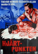 The Heart of the Matter 1953 movie poster Trevor Howard Elizabeth Allan Maria Schell George More O´Ferrall