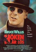 Hudson Hawk 1991 movie poster Bruce Willis Danny Aiello Andie MacDowell Michael Lehmann Glasses
