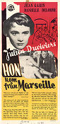 Voici le temps des assassins 1956 movie poster Jean Gabin Daniele Delorme Julien Duvivier