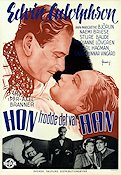 Hon trodde det var han 1943 movie poster Edvin Adolphson Anne-Margrethe Björlin