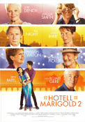The Second Best Exotic Marigold Hotel 2015 movie poster Judi Dench Maggie Smith Bill Nighy John Madden