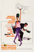 How to Steal a Million 1966 poster Audrey Hepburn William Wyler
