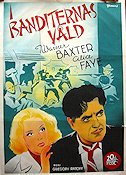 Barricade 1941 movie poster Warner Baxter Alice Faye Eric Rohman art